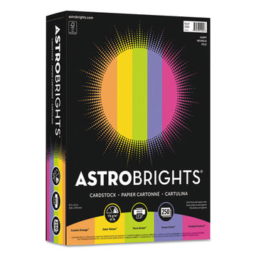 Astrobrights® Color Cardstock -"happy" Assortment, 65lb, 8.5 X 11, Assorted, 250-pack freeshipping - TVN Wholesale